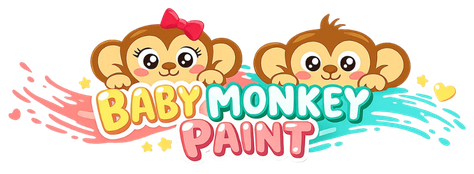 Baby Monkey Paint